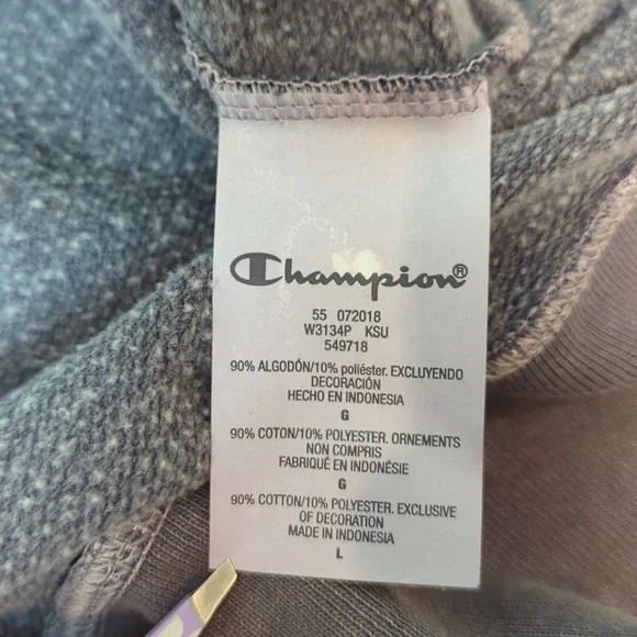 Champion Camo Crewneck Sweater Women's Large - Picture 5 of 6